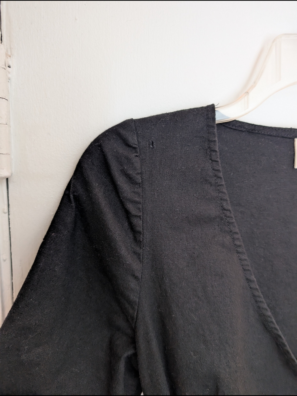 Sezane Marianne Dress Black 36 - Picture 7 of 9